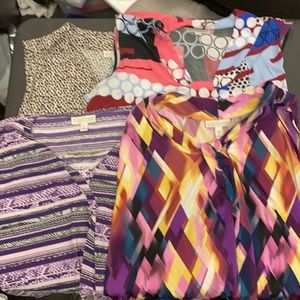 Bundle of Dana Buchman career sleeveless XL